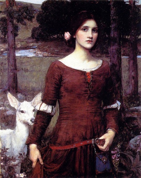 The Lady Clare by John William Waterhouse, 1900